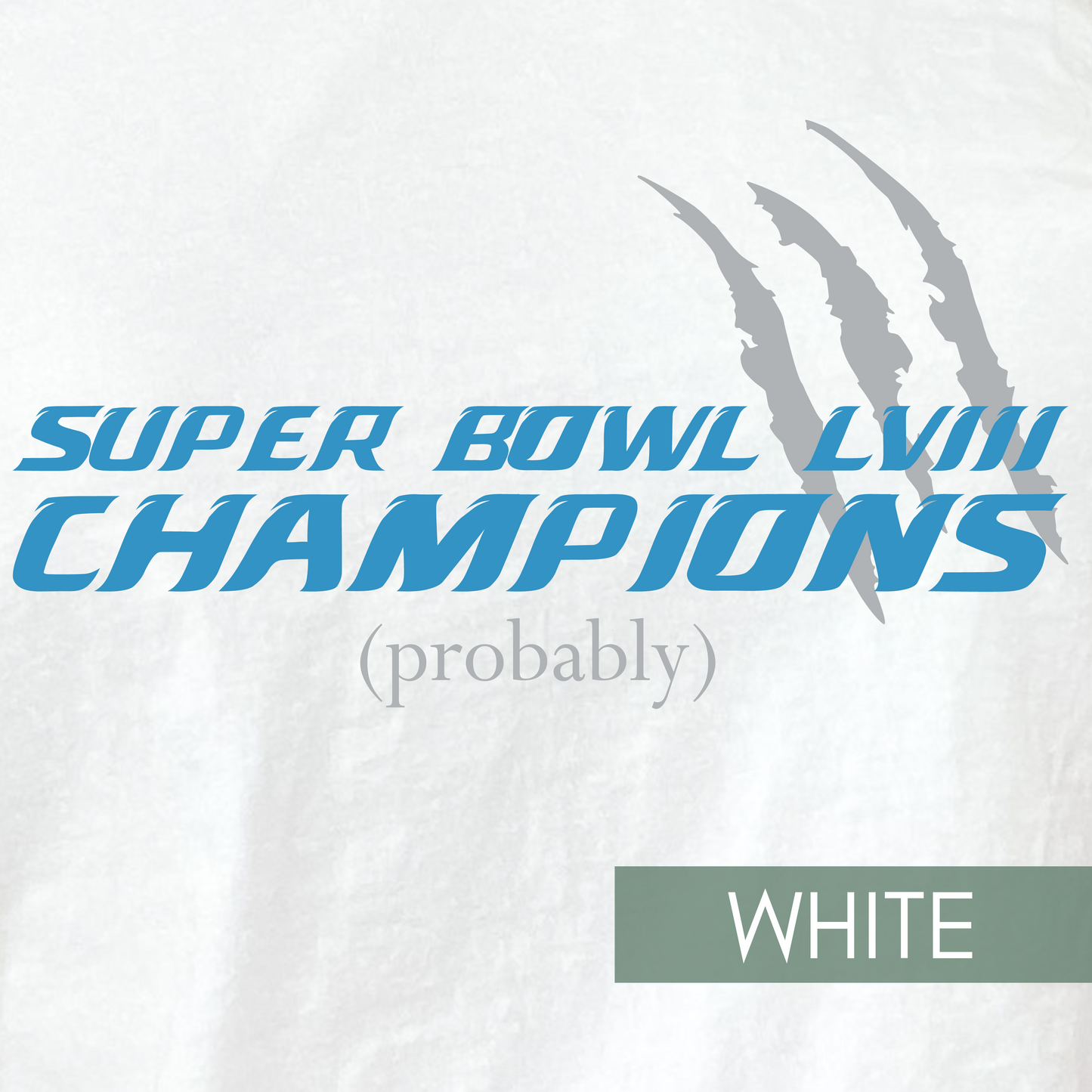Lions Future Super Bowl Champs Shirt