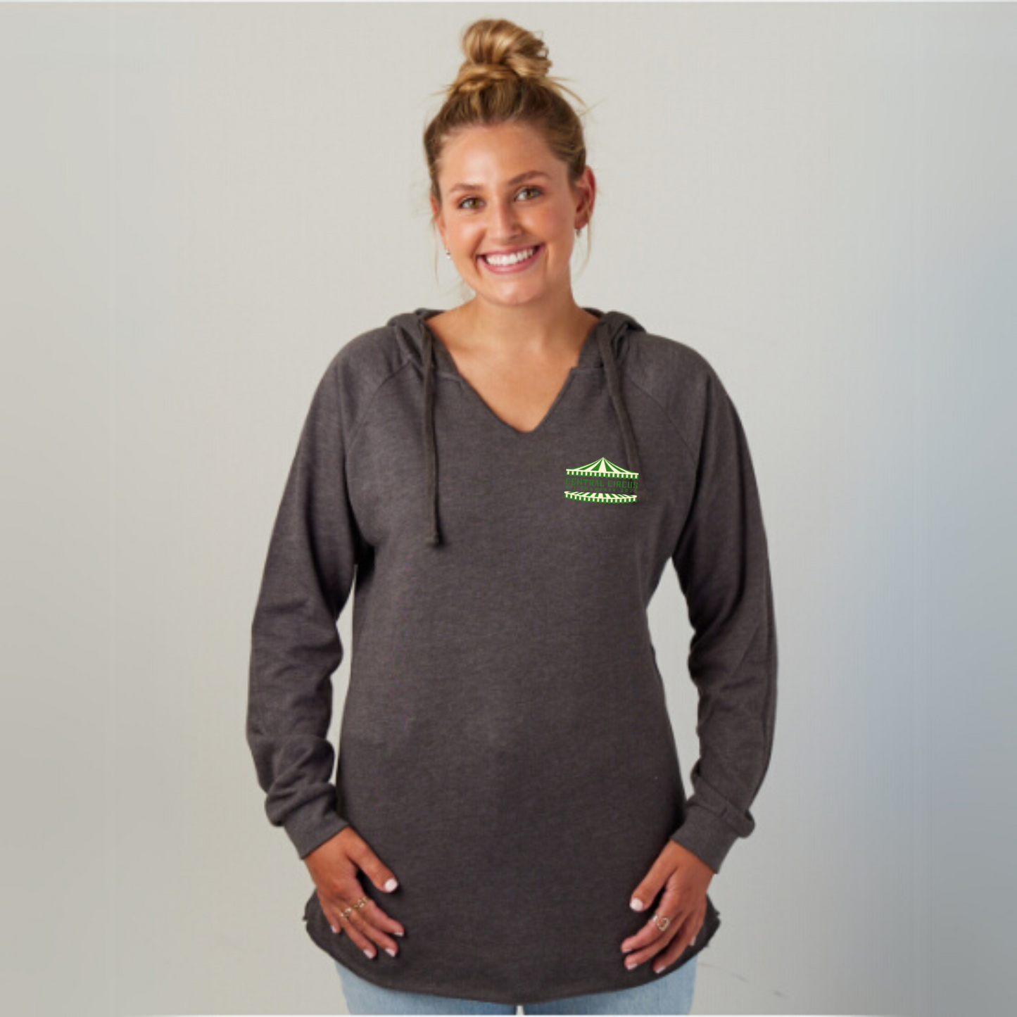 Circus V-Neck Long Sleeve