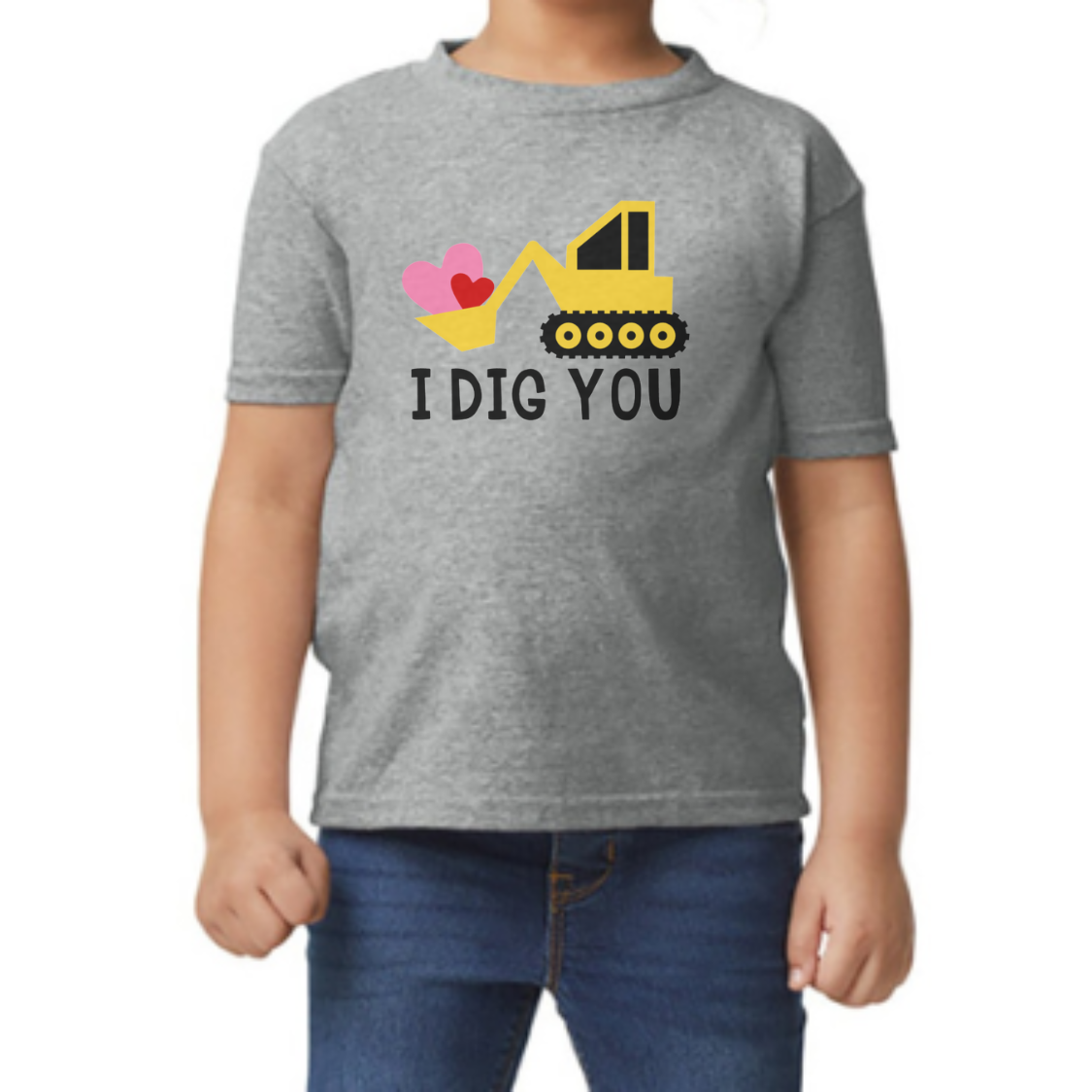 Bulldozer Heart Shirt