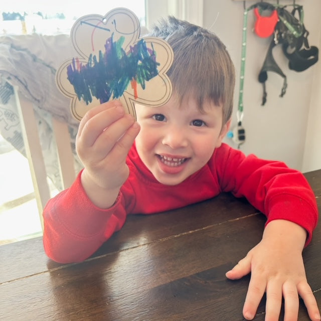 Personalized Shamrock and Rainbow Decorations