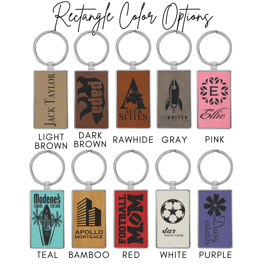 Handwritten Message Keychains