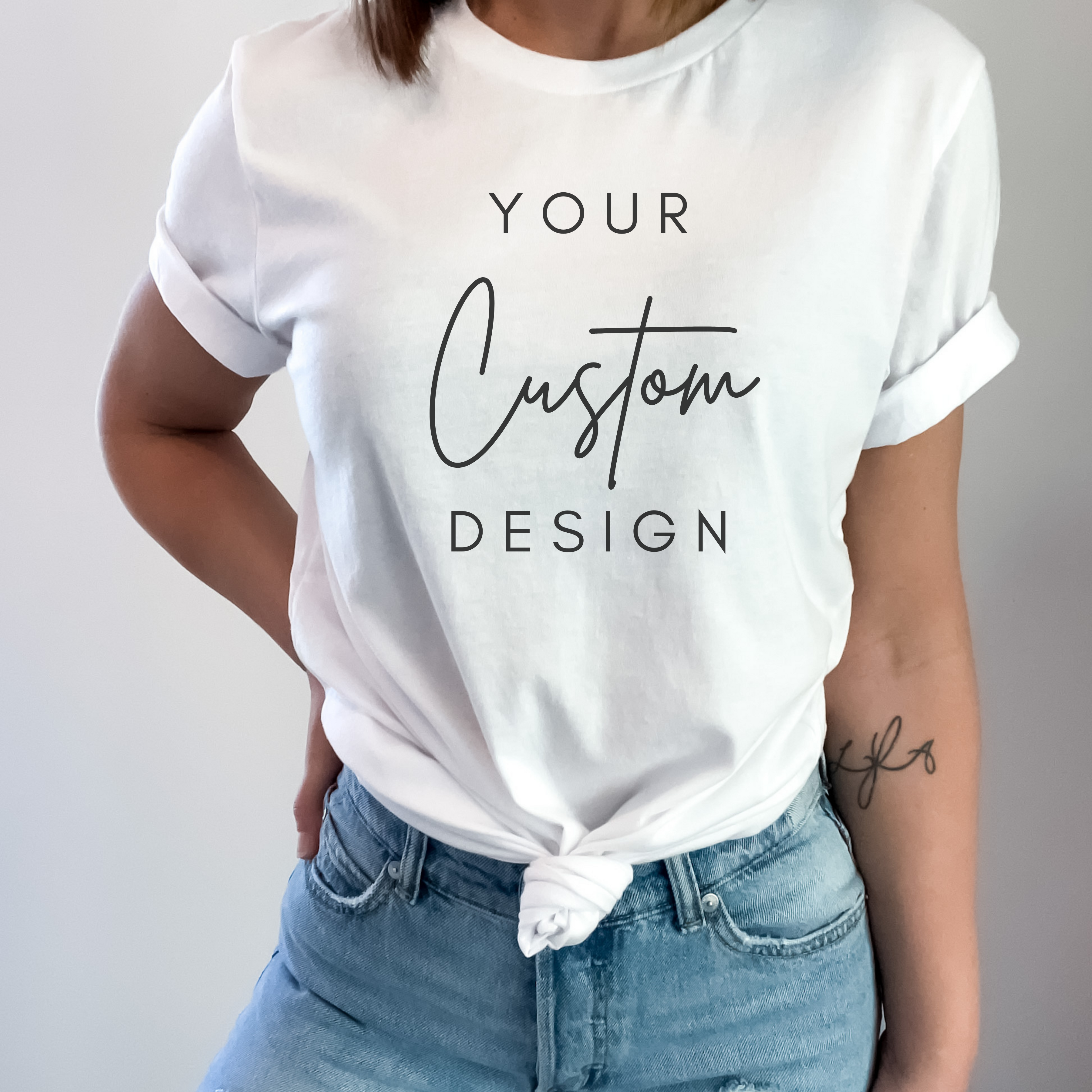 Self design t sales shirt