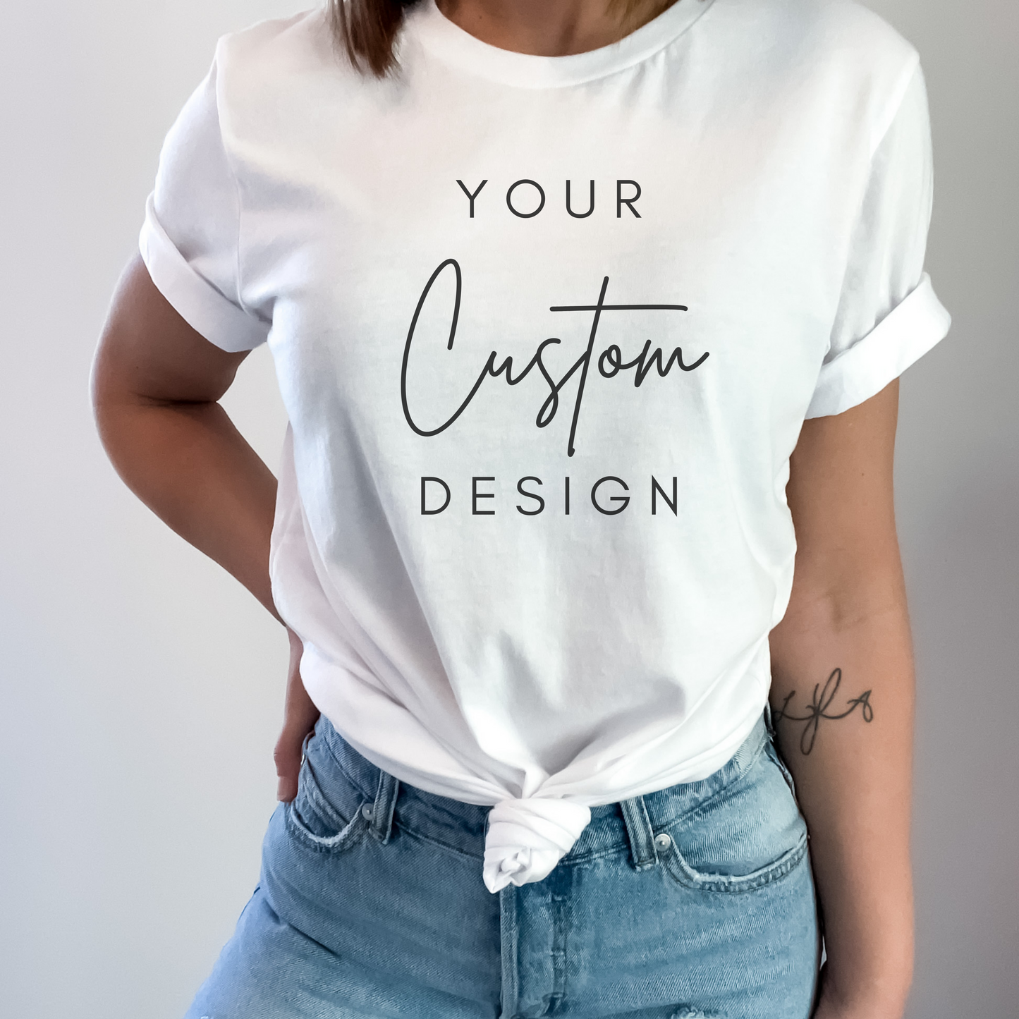 Custom Soft T-Shirt (Solid Colors)