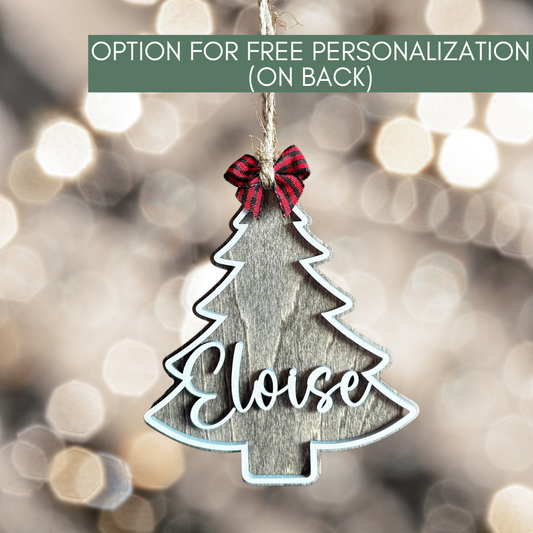 Personalized Christmas Tree