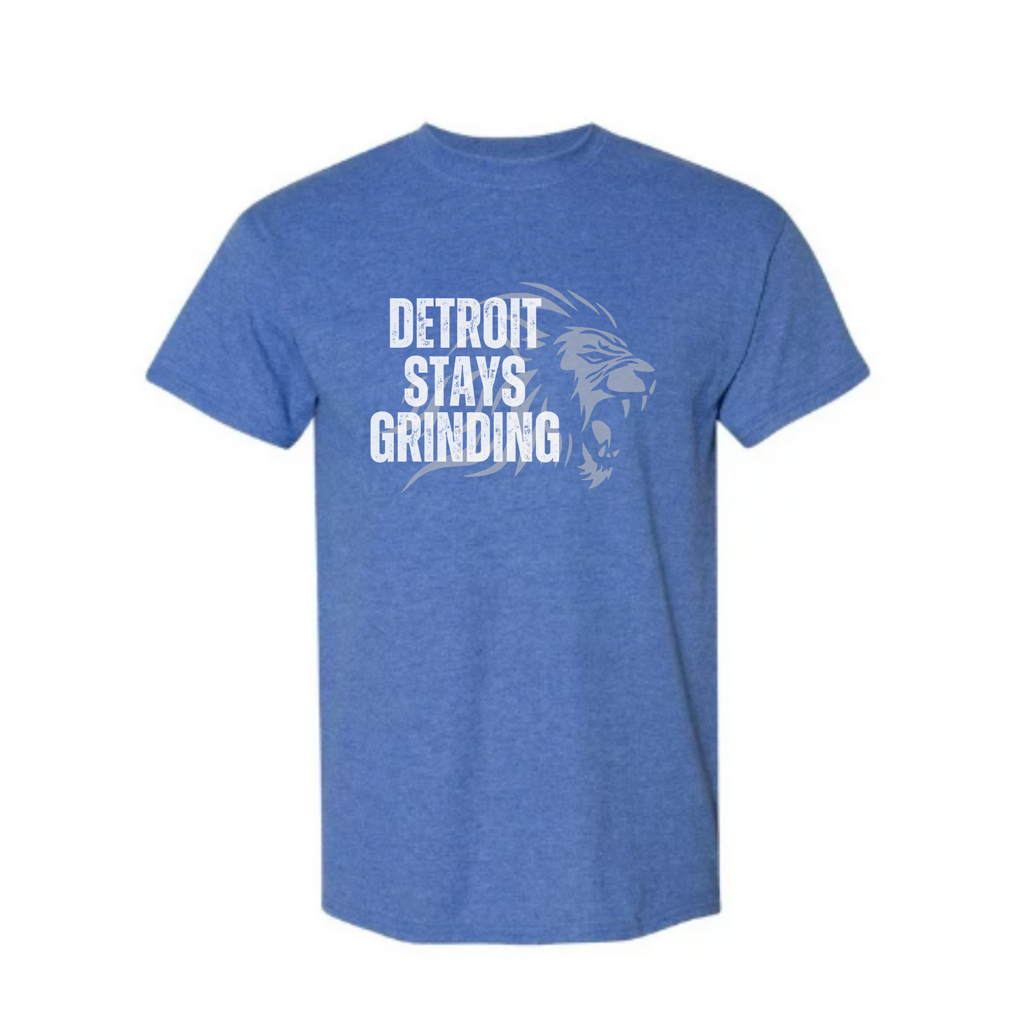 Detroit Stays Grinding w/ Lion Shirt