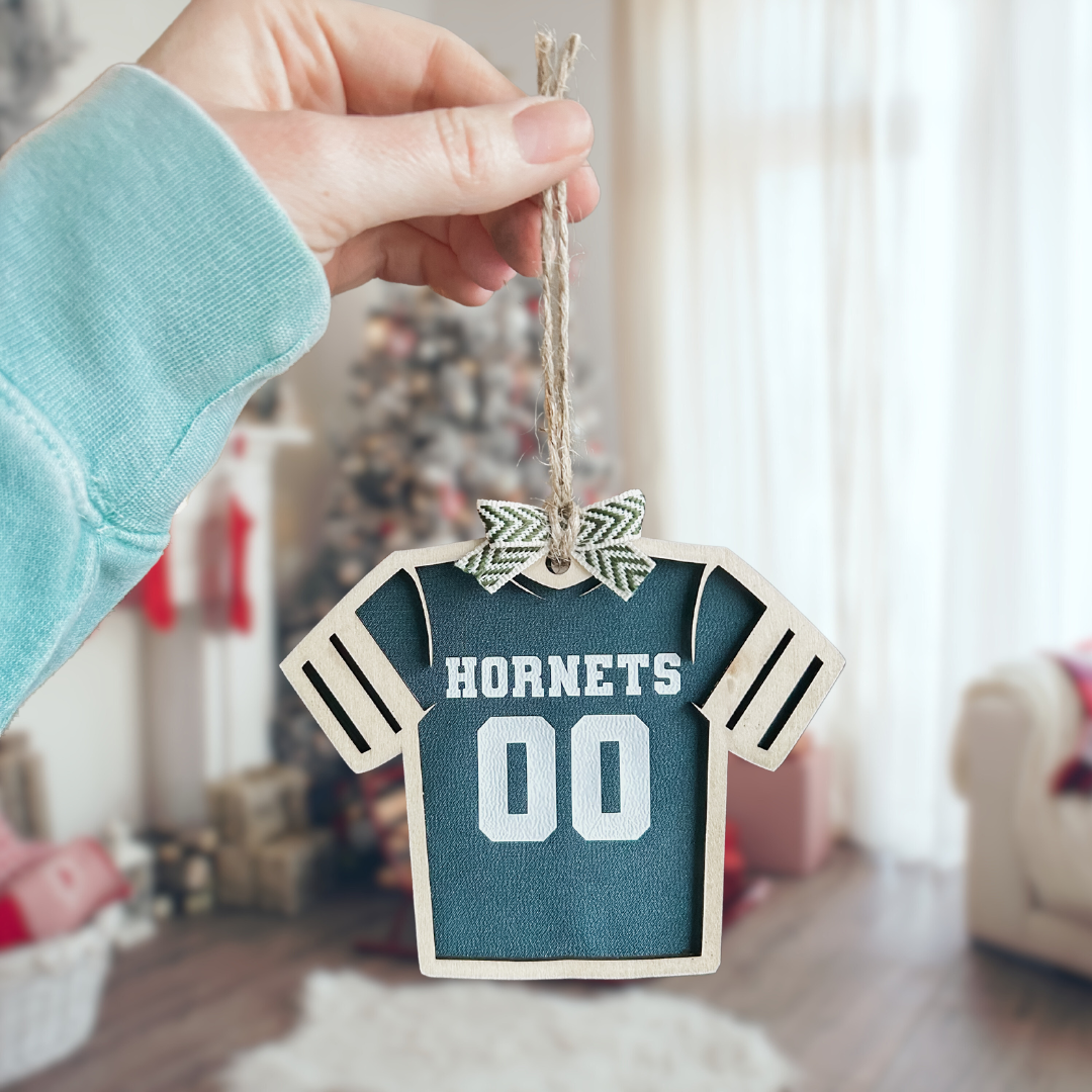 Personalized Jersey Ornament