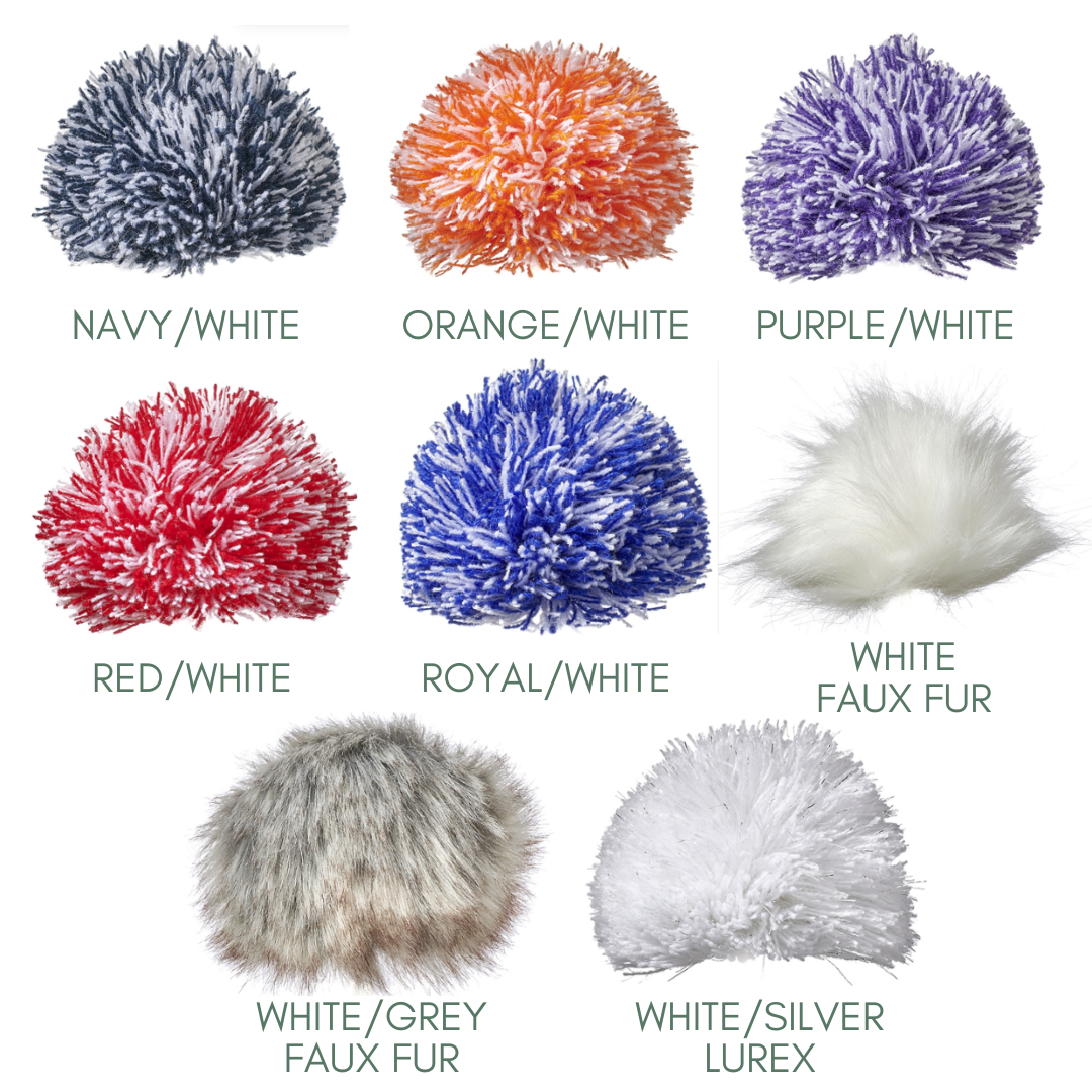 Additional Poms for Mix & Match Beanies