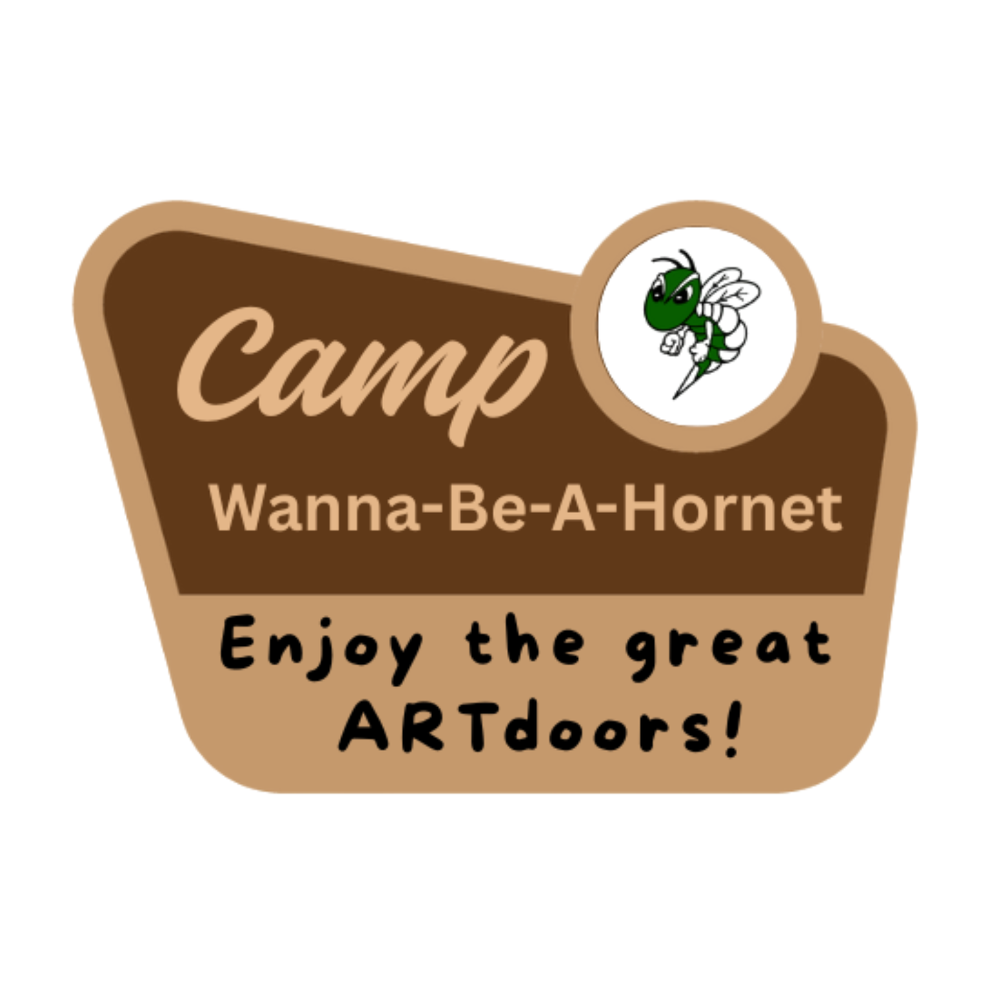 Camp Logo Sticker