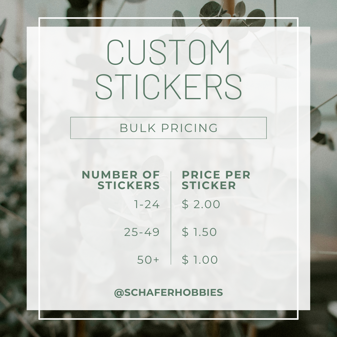 Custom Waterproof Stickers