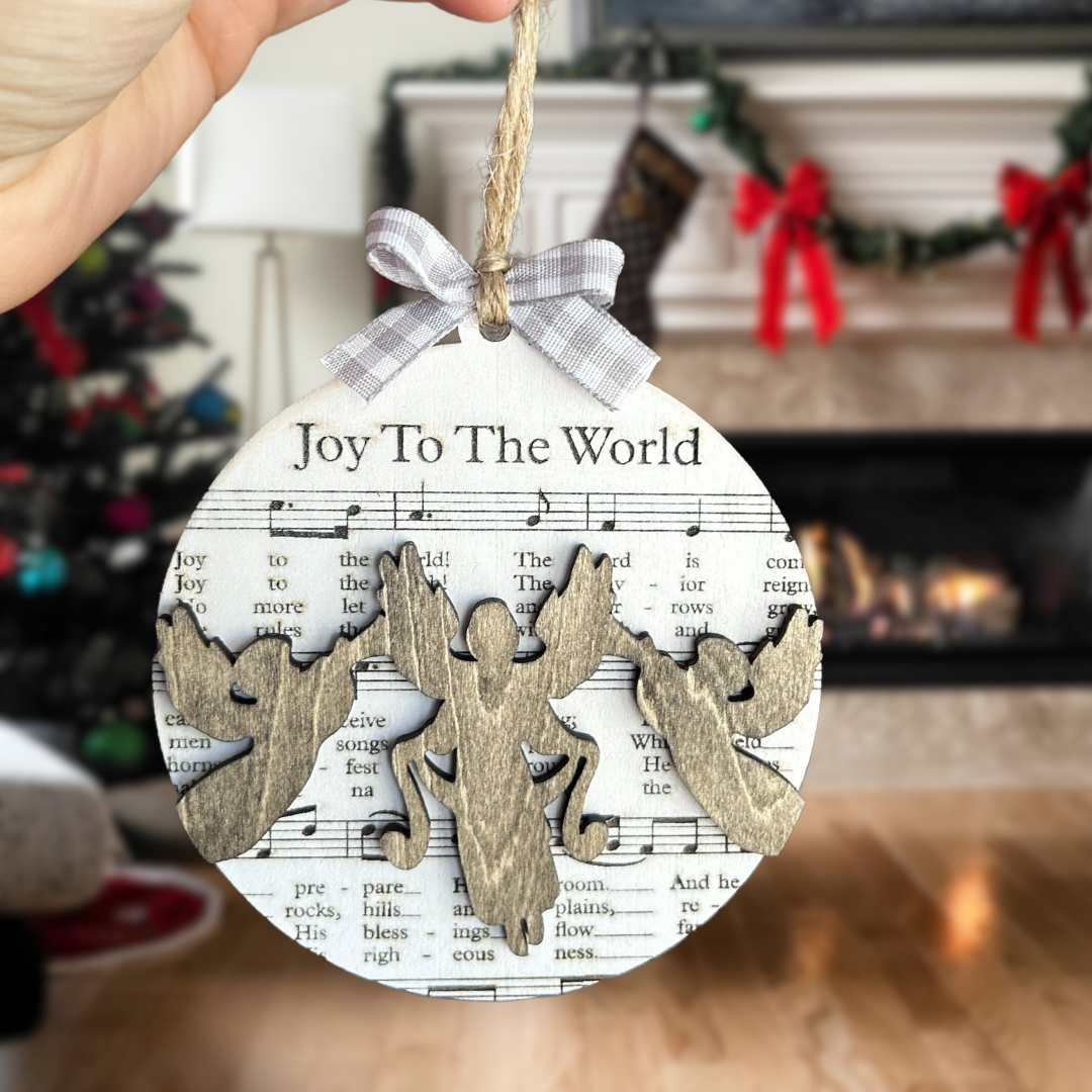 Sheet Music Ornaments