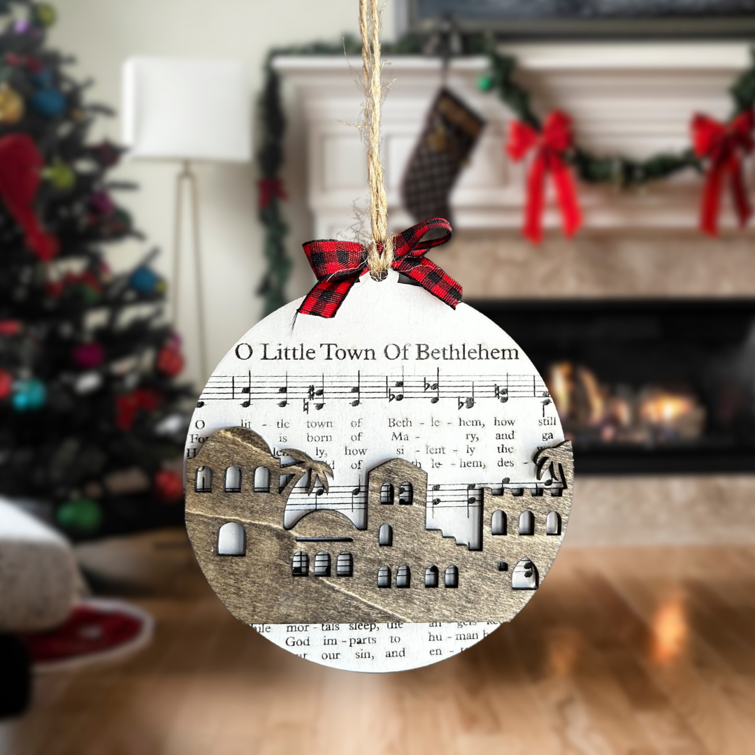 Sheet Music Ornaments