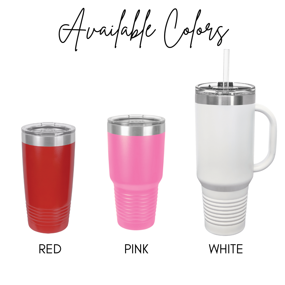 Valentine's Day Insulated Teacher Tumblers