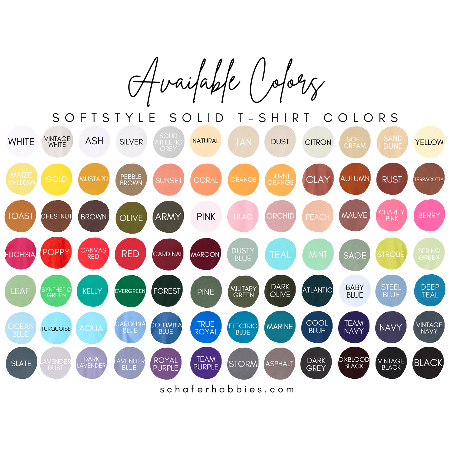 Custom Soft T-Shirt (Solid Colors)